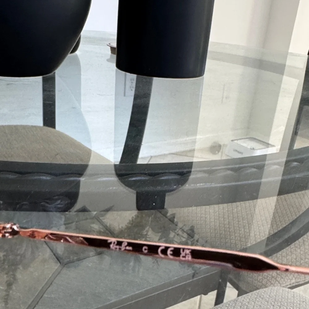 Ray-Ban Sunglasses with Pink Frames and Brown Lenses - Picture 4 of 6
